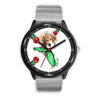 Beagle Dog On Christmas Florida Wrist Watch-Free Shipping