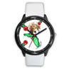 Beagle Dog On Christmas Florida Wrist Watch-Free Shipping