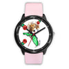 Beagle Dog On Christmas Florida Wrist Watch-Free Shipping