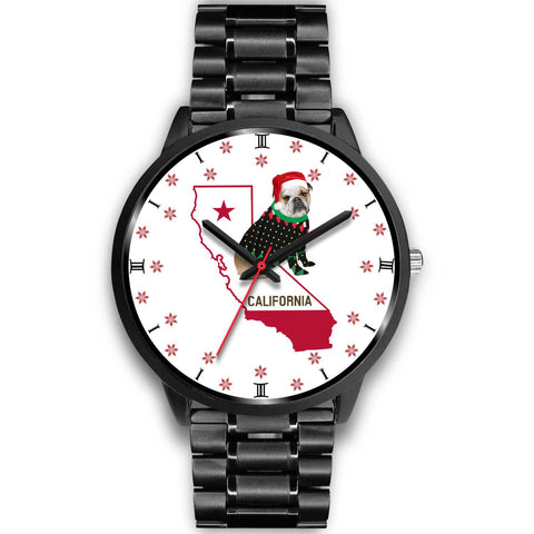 Bulldog California Christmas Special Wrist Watch-Free Shipping