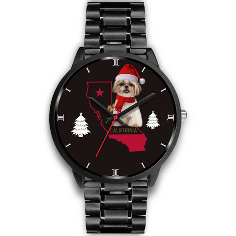 Shih Tzu California Christmas Special Wrist Watch-Free Shipping