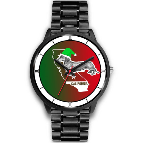 Dachshund California Christmas Special Wrist Watch-Free Shipping