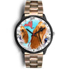 Basset Hound Dog New York Christmas Special Wrist Watch-Free Shipping