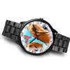 Basset Hound Dog New York Christmas Special Wrist Watch-Free Shipping