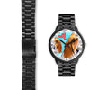 Basset Hound Dog New York Christmas Special Wrist Watch-Free Shipping