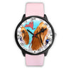 Basset Hound Dog New York Christmas Special Wrist Watch-Free Shipping