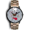 American Eskimo Dog California Christmas Special Wrist Watch-Free Shipping