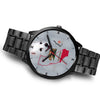 American Eskimo Dog California Christmas Special Wrist Watch-Free Shipping