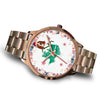 Basset Hound Texas Christmas Special Wrist Watch-Free Shipping