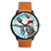 Cane Corso On Christmas Florida Wrist Watch-Free Shipping