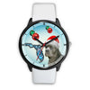 Cane Corso On Christmas Florida Wrist Watch-Free Shipping