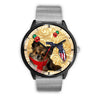 Chihuahua Dog On Christmas Florida Wrist Watch-Free Shipping