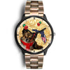 Chihuahua Dog On Christmas Florida Wrist Watch-Free Shipping