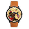 Chihuahua Dog On Christmas Florida Wrist Watch-Free Shipping