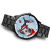 Chinook Dog On Christmas Florida Wrist Watch-Free Shipping