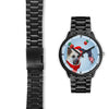 Chinook Dog On Christmas Florida Wrist Watch-Free Shipping