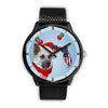 Chinook Dog On Christmas Florida Wrist Watch-Free Shipping