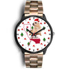 Norwich Terrier California Christmas Special Wrist Watch-Free Shipping