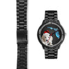 Cute Dachsund Dog On Christmas Florida Wrist Watch-Free Shipping