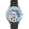 Cute Dalmatian On Christmas Florida Wrist Watch-Free Shipping