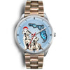 Cute Dalmatian On Christmas Florida Wrist Watch-Free Shipping