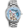 Cute Dalmatian On Christmas Florida Wrist Watch-Free Shipping