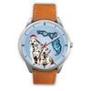 Cute Dalmatian On Christmas Florida Wrist Watch-Free Shipping