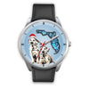 Cute Dalmatian On Christmas Florida Wrist Watch-Free Shipping