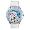 Cute Dalmatian On Christmas Florida Wrist Watch-Free Shipping