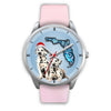 Cute Dalmatian On Christmas Florida Wrist Watch-Free Shipping