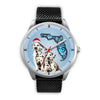 Cute Dalmatian On Christmas Florida Wrist Watch-Free Shipping