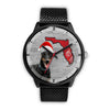 Dobermann On Christmas Florida Wrist Watch-Free Shipping