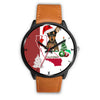 Miniature Pinscher Dog California Christmas Special Wrist Watch-Free Shipping