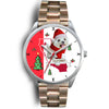 Cute Maltese Dog California Christmas Special Wrist Watch-Free Shipping