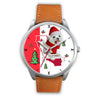 Cute Maltese Dog California Christmas Special Wrist Watch-Free Shipping