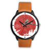 Irish Wolfhound Dog California Christmas Special Wrist Watch-Free Shipping