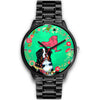 Bernese Mountain Dog New York Christmas Special Wrist Watch-Free Shipping