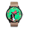 Bernese Mountain Dog New York Christmas Special Wrist Watch-Free Shipping