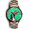 Bernese Mountain Dog New York Christmas Special Wrist Watch-Free Shipping