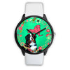 Bernese Mountain Dog New York Christmas Special Wrist Watch-Free Shipping