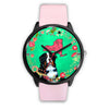 Bernese Mountain Dog New York Christmas Special Wrist Watch-Free Shipping