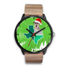 Irish Wolfhound Dog Texas Christmas Special Wrist Watch-Free Shipping