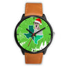 Irish Wolfhound Dog Texas Christmas Special Wrist Watch-Free Shipping