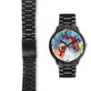 French Bulldog On Christmas Florida Wrist Watch-Free Shipping