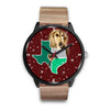 Afghan Hound Dog Texas Christmas Special Wrist Watch-Free Shipping