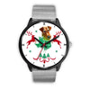 Irish Terrier Texas Christmas Special Wrist Watch-Free Shipping