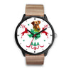 Irish Terrier Texas Christmas Special Wrist Watch-Free Shipping