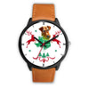 Irish Terrier Texas Christmas Special Wrist Watch-Free Shipping