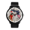 German Shepherd On Christmas Florida Wrist Watch-Free Shipping