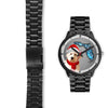 Goldendoodle On Christmas Florida Wrist Watch-Free Shipping